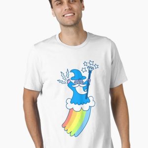 123 1231234 Equineop Store Rainbow Wizard Essential T-Shirt 123