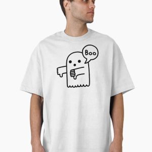 123 1231234 Equineop Store The Ghost of Disapproval Oversized T-Shirt 123