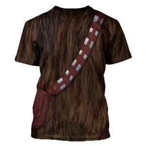 Gearhomie Chewbacca Costume t-shirt