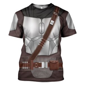 Gearhomie Beskar Mandalorian Costume t-shirt