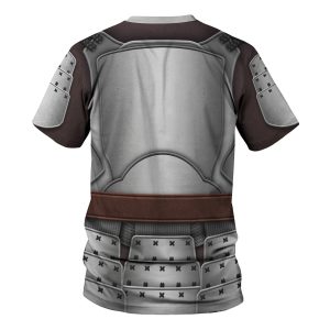 Gearhomie Beskar Mandalorian Samurai Costume t-shirt