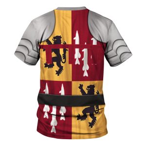Gearhomie 14C-Sir Henry Percy Hotspur Amour Knights Costume T-shirt