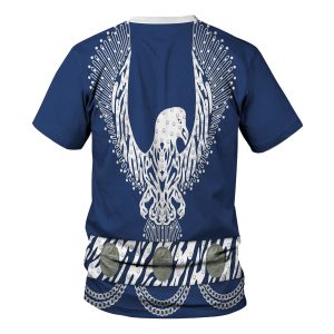 Gearhomie Elvis Silver Phoenix Costume t-shirt