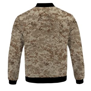 American Navy Working Uniform (NWU) Type II Camo Bomber