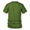 Gearhomie Captain Pike Green Costume T-shirt