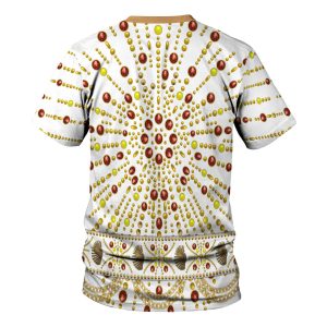 Gearhomie Elvis Sunburst Costume t-shirt