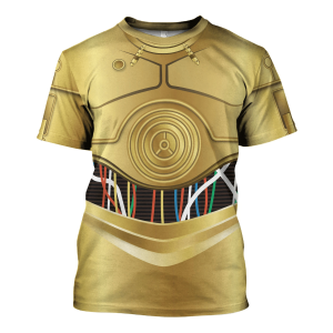 Gearhomie C-3PO Costume t-shirt