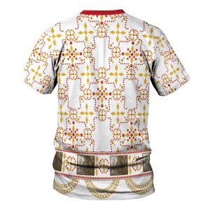 Gearhomie Elvis White Conquistador Costume t-shirt