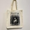 MUNA Jackalope Linocut Tote Bag - Image 1