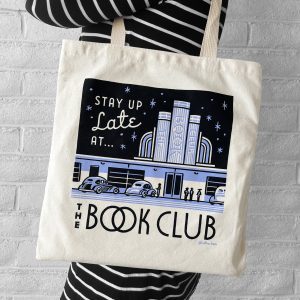 Book Club Tote Bag - Bookish Gift - Image 1