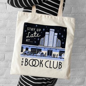 Book Club Tote Bag - Bookish Gift - Image 1