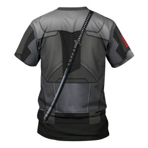 GearHomie Snake Eyes (G.I. Joe) Costumes t-shirt