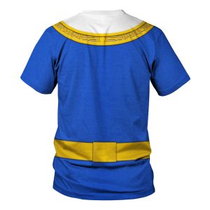Gearhomie Blue Power Rangers Zeo t-shirt