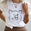 Pig Lover Shirt: Cute Piggy Tee Gift