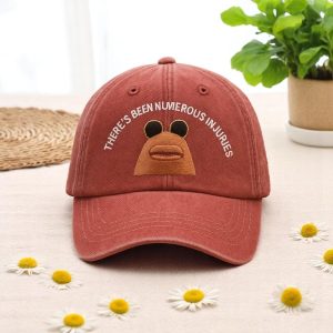 Marcus The Worm Embroidered Hat - Funny Meme Cap