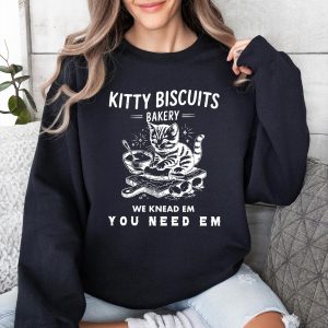 Cat Biscuit Maker Sweatshirt - Kitty Baking Gift