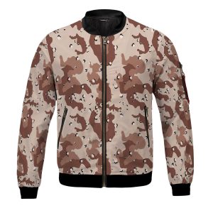American Chocolate Chip Desert Battle Dress Uniform Camo Bomber - Image 2